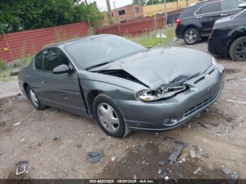  Salvage Chevrolet Monte Carlo