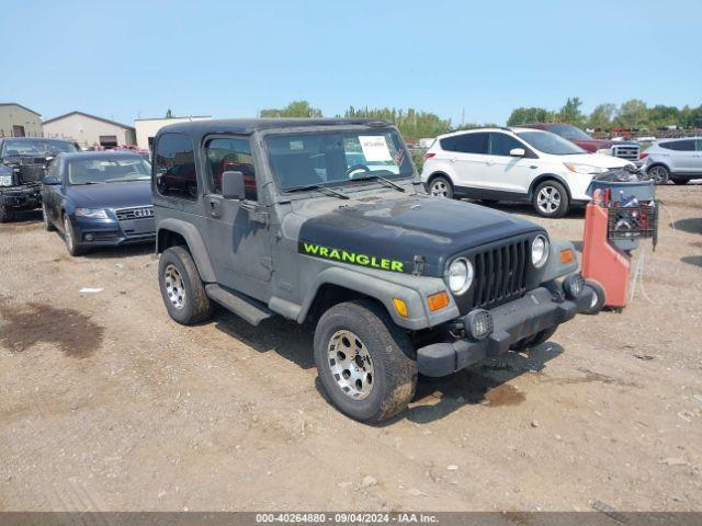  Salvage Jeep Wrangler