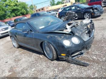  Salvage Bentley Continental Gtc