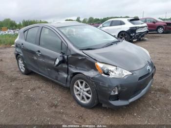  Salvage Toyota Prius c