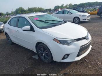  Salvage Toyota Corolla