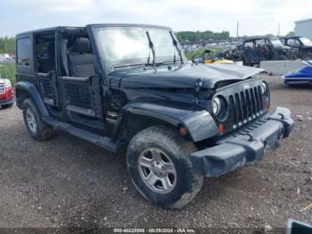  Salvage Jeep Wrangler