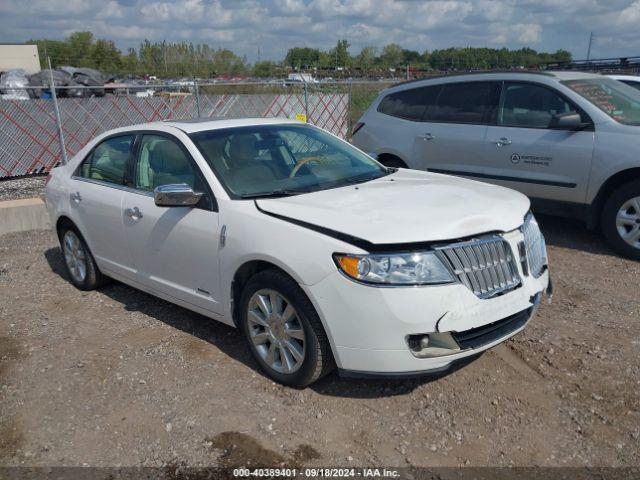  Salvage Lincoln MKZ Hybrid