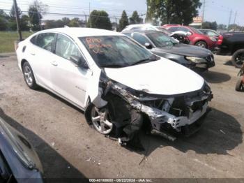  Salvage Chevrolet Malibu