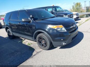  Salvage Ford Utility Police Intercepto