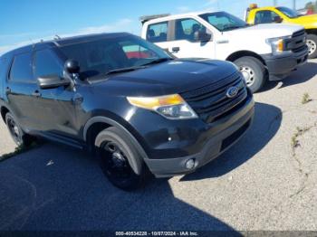  Salvage Ford Utility Police Intercepto