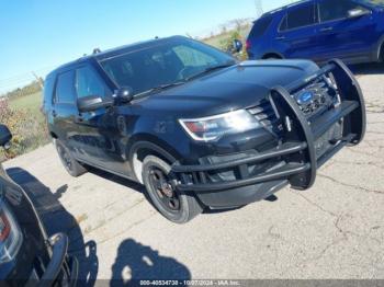  Salvage Ford Police Interceptor Utilit