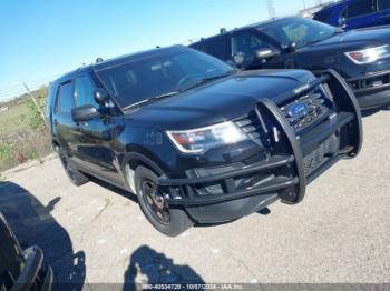  Salvage Ford Police Interceptor Utilit