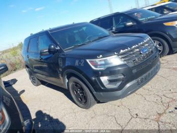  Salvage Ford Utility Police Intercepto