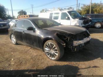  Salvage INFINITI G37x