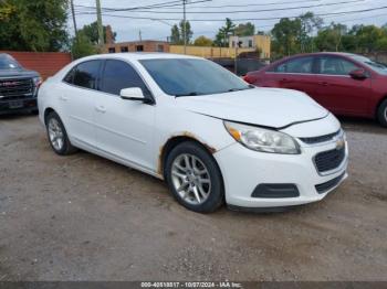  Salvage Chevrolet Malibu