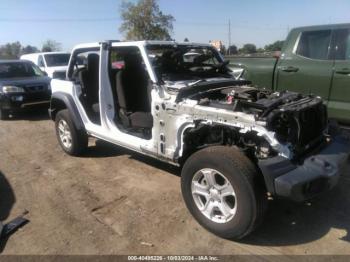  Salvage Jeep Wrangler