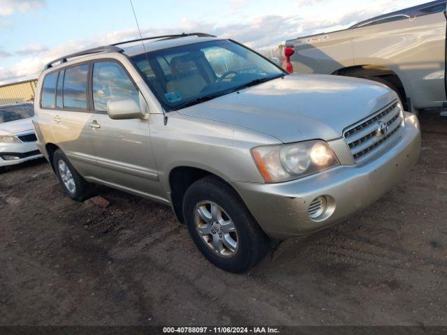  Salvage Toyota Highlander