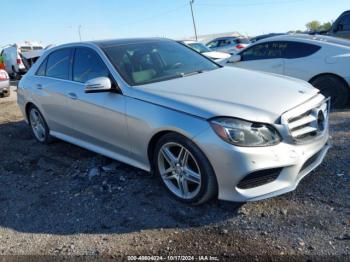  Salvage Mercedes-Benz E-Class