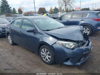  Salvage Toyota Corolla