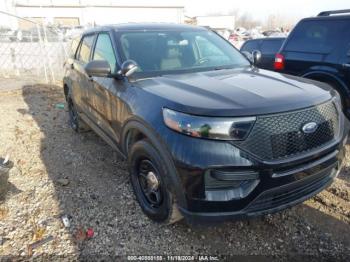  Salvage Ford Police Interceptor Utilit