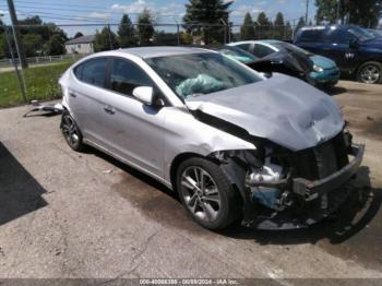  Salvage Hyundai ELANTRA