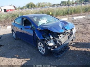  Salvage Kia Forte