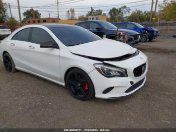  Salvage Mercedes-Benz Cla-class