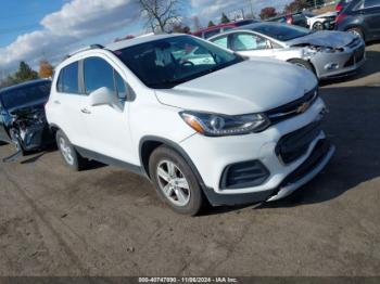  Salvage Chevrolet Trax