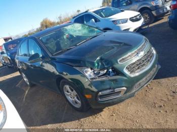  Salvage Chevrolet Cruze