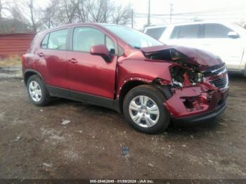  Salvage Chevrolet Trax