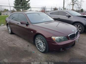  Salvage BMW 7 Series