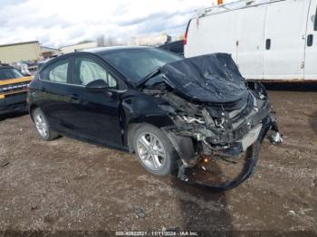  Salvage Chevrolet Cruze