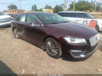  Salvage Lincoln MKZ