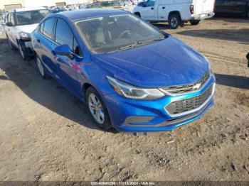  Salvage Chevrolet Cruze