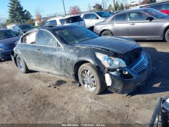  Salvage INFINITI G37x