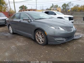  Salvage Lincoln MKZ