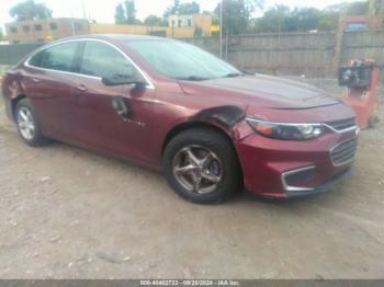  Salvage Chevrolet Malibu