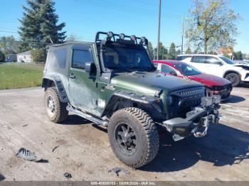  Salvage Jeep Wrangler