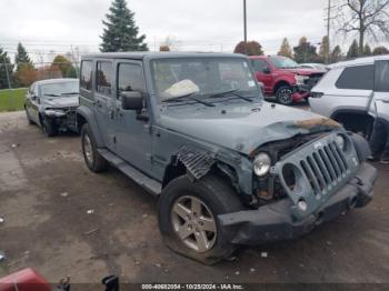  Salvage Jeep Wrangler