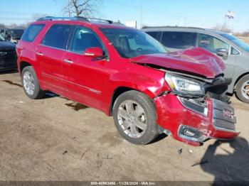  Salvage GMC Acadia