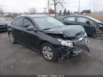  Salvage Chevrolet Cruze