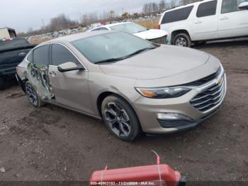  Salvage Chevrolet Malibu