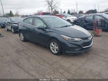  Salvage Chevrolet Cruze