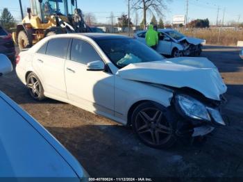  Salvage Mercedes-Benz E-Class