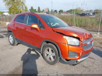  Salvage Chevrolet Trax