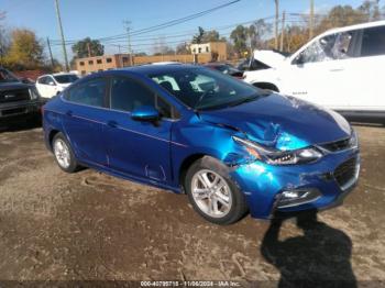  Salvage Chevrolet Cruze