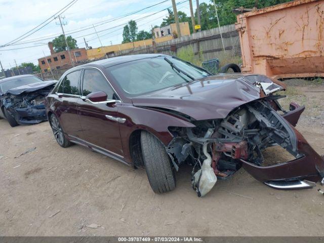  Salvage Lincoln Continental