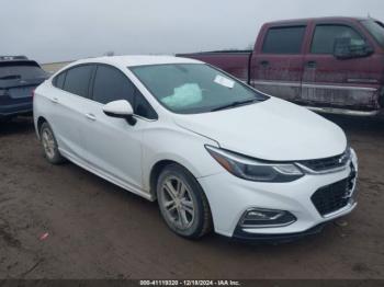  Salvage Chevrolet Cruze