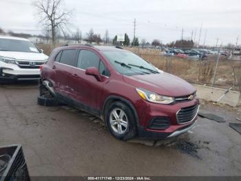  Salvage Chevrolet Trax