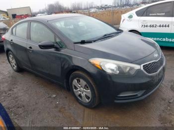  Salvage Kia Forte