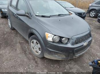  Salvage Chevrolet Sonic