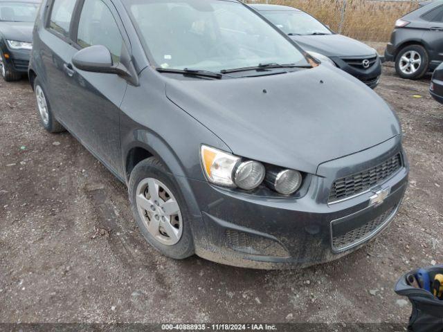  Salvage Chevrolet Sonic