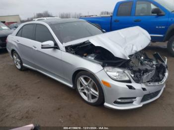  Salvage Mercedes-Benz E-Class