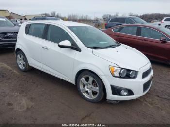  Salvage Chevrolet Sonic